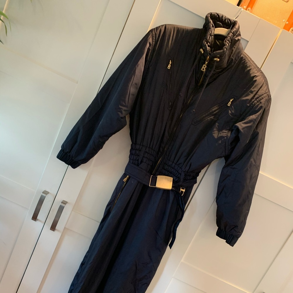 Bogner Blue Ski Suit. Absolutely Gorgeous!